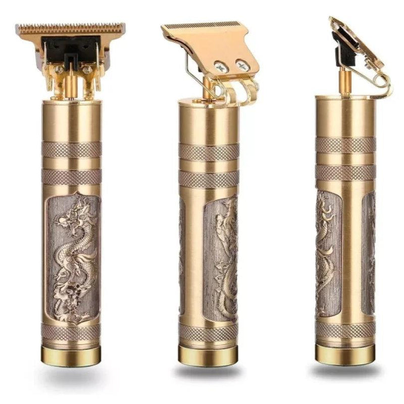 maquina de cortar pelo para hombres Profissional Dragão Acabamento Sem Fio Cabelo Barba