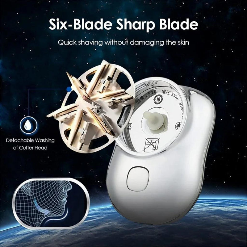 Mini Barbeador Elétrico Portátil À Prova D'Água