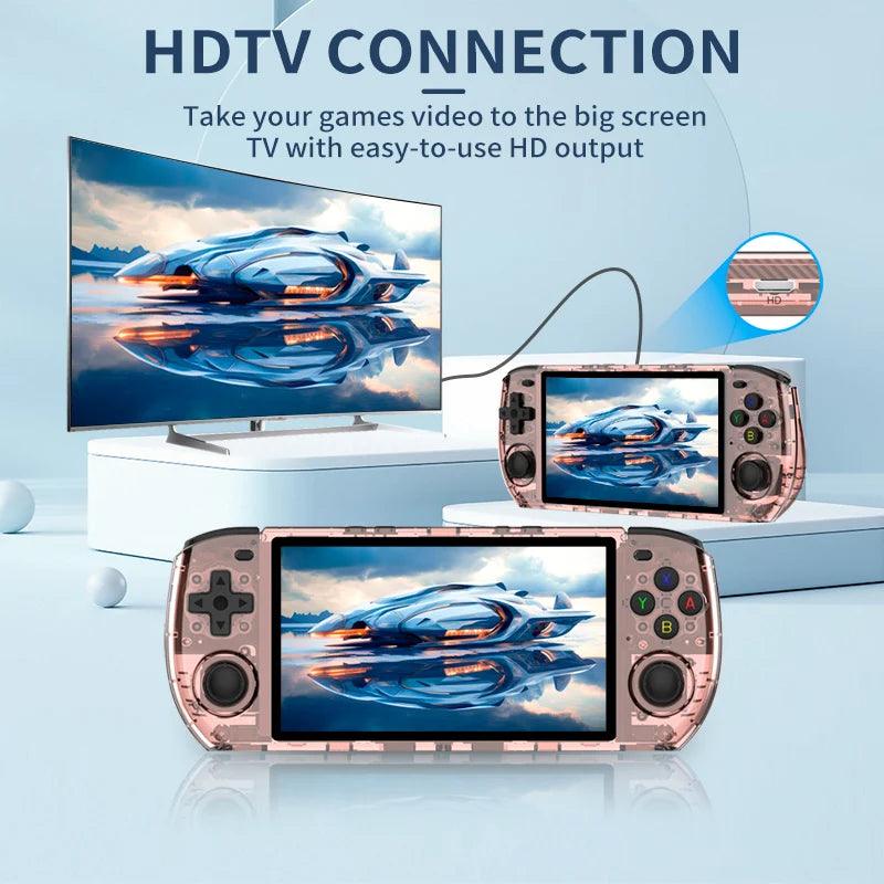 Console de jogos portátil retrô