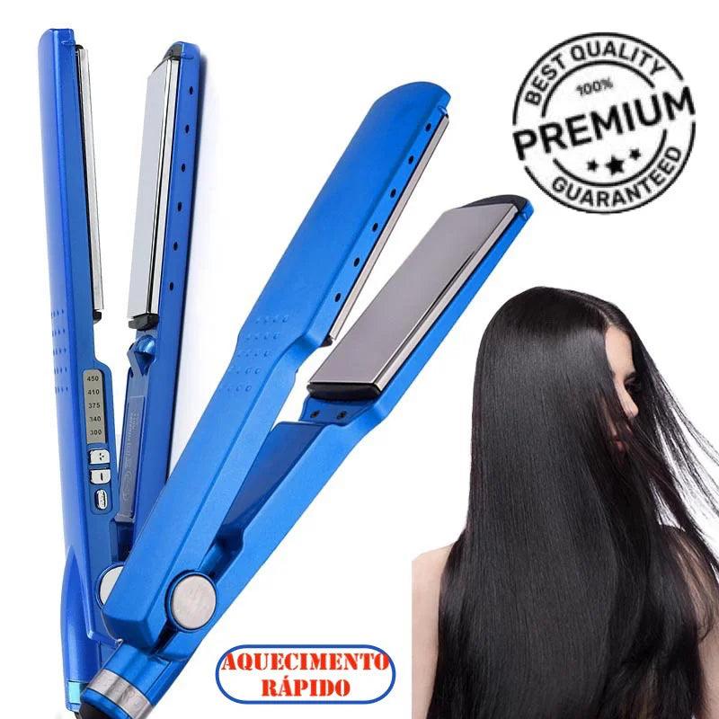 Kit Escova Alisadora Bivolt 5 em 1