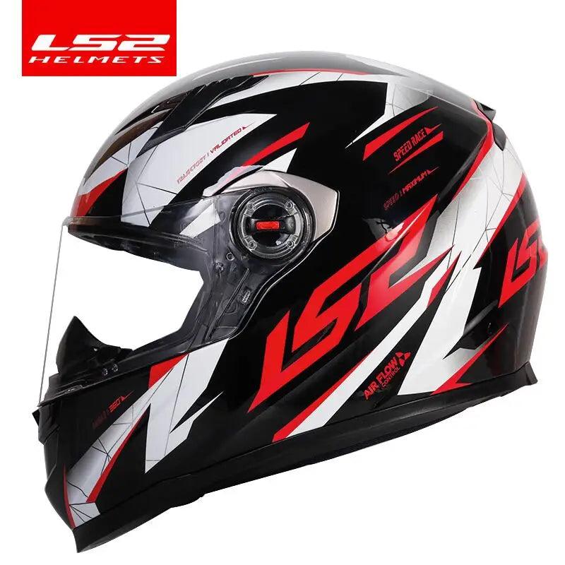 Capacete ls2 da motocicleta
