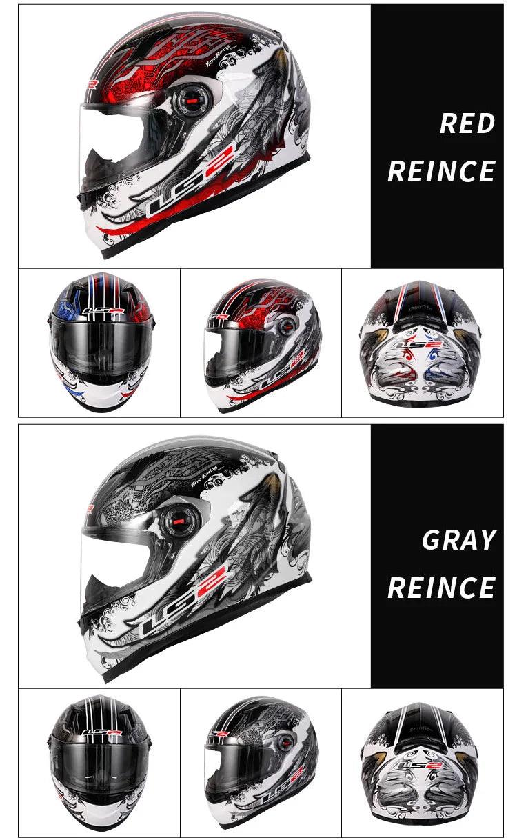 Capacete ls2 da motocicleta