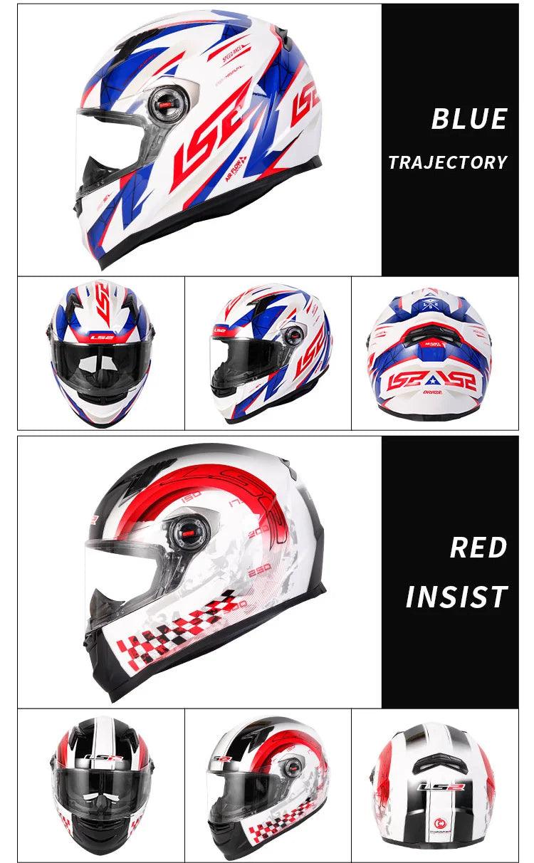 Capacete ls2 da motocicleta
