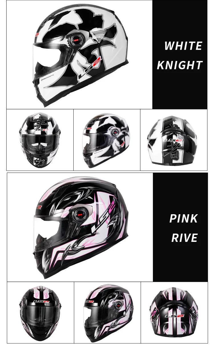 Capacete ls2 da motocicleta