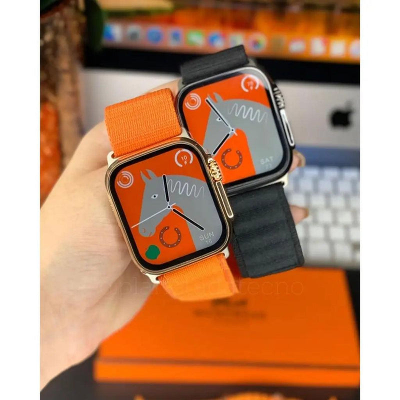 W69 Mini 45mm Original Microwear Siri NFC Smartwatch Unissex