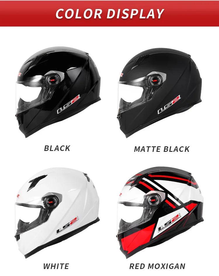 Capacete ls2 da motocicleta