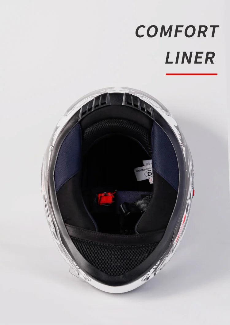 Capacete ls2 da motocicleta