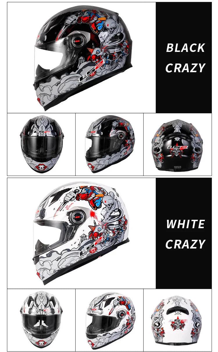 Capacete ls2 da motocicleta