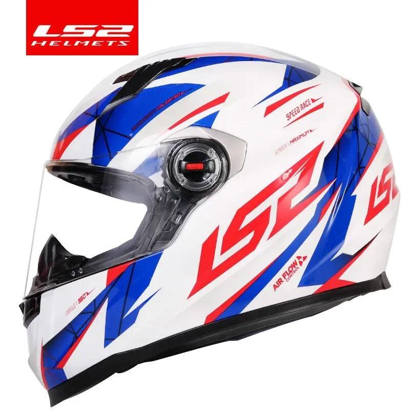 Capacete ls2 da motocicleta